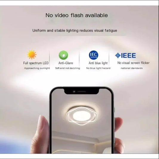 Sleek Spectrum Ceiling Lamp