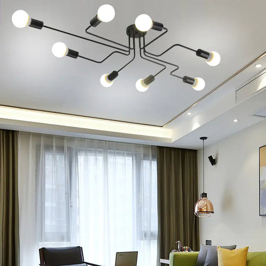 Chic Loft Iron Ceiling Lamp