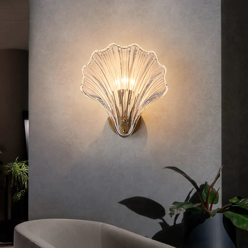 Scandinavian Copper LED Wall Sconce