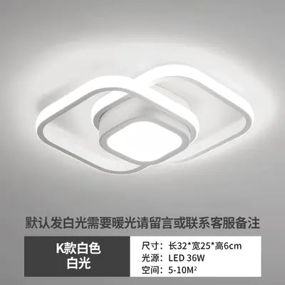 Sleek LED Hallway Ceiling Light