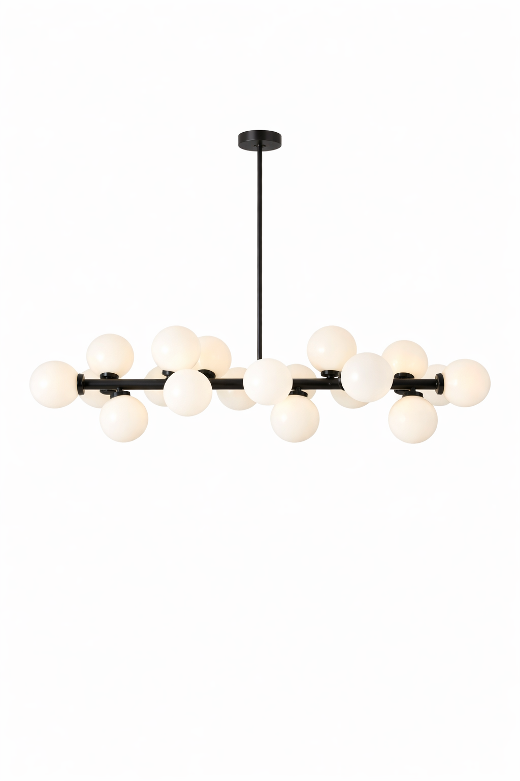 Chic Multi-Sphere Chandelier