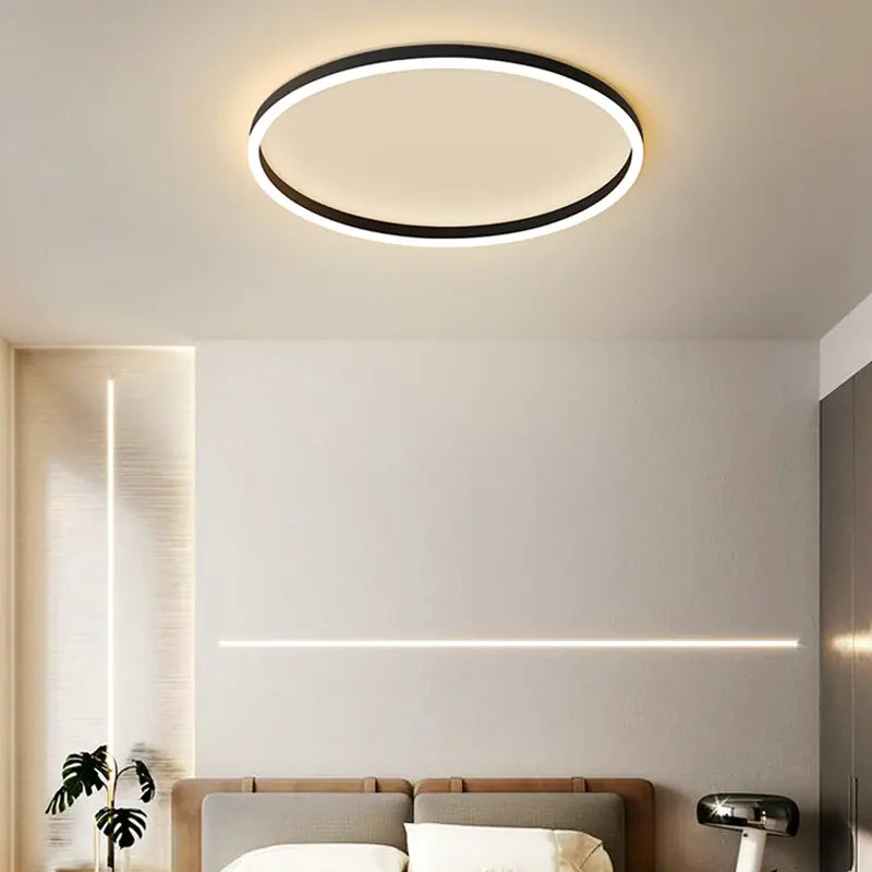 Modern Minimalist LED Ceiling Light for Bedroom & Study