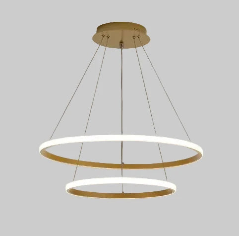Smart Gold Chandelier for Modern Living