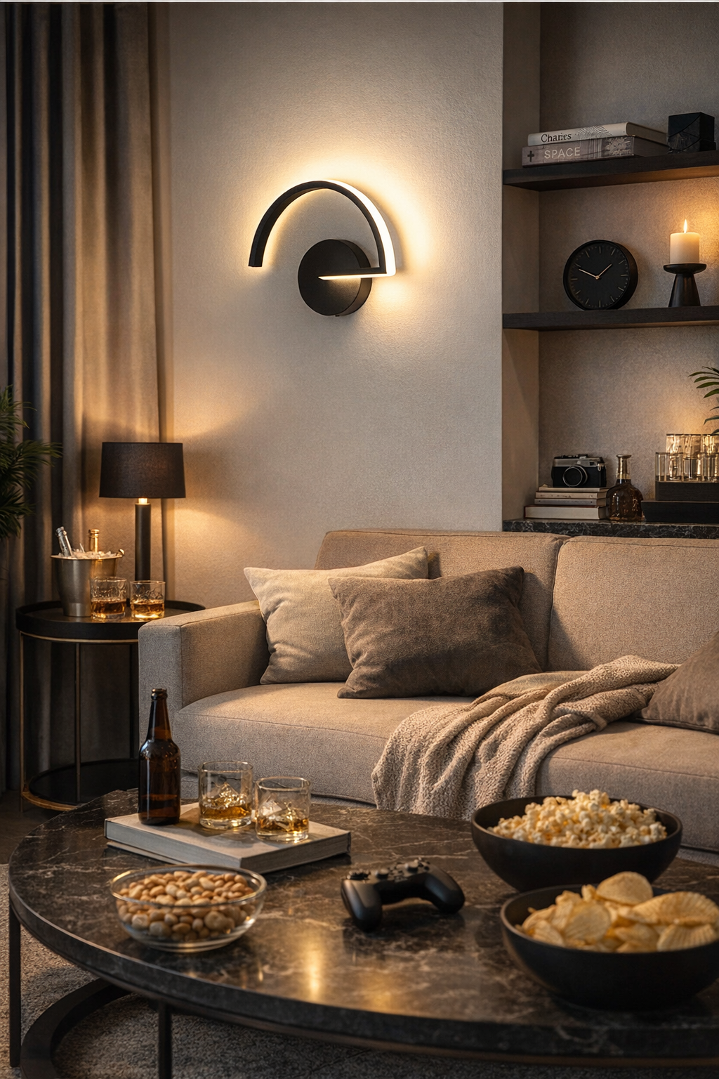 Scandinavian Minimalist Wall Light