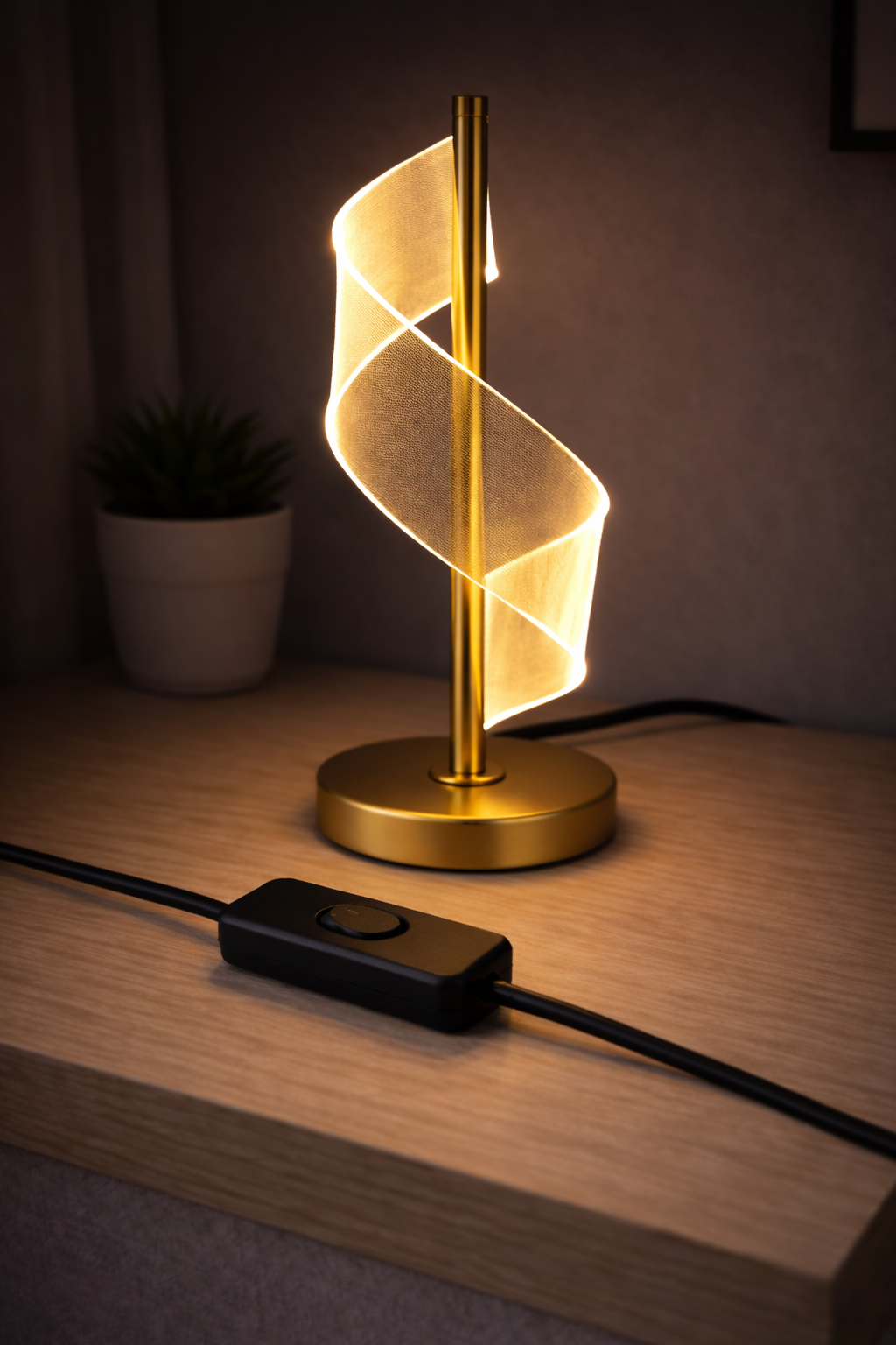 Chic Acrylic LED Desk Lamp