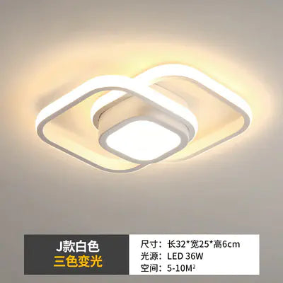 Sleek LED Hallway Ceiling Light
