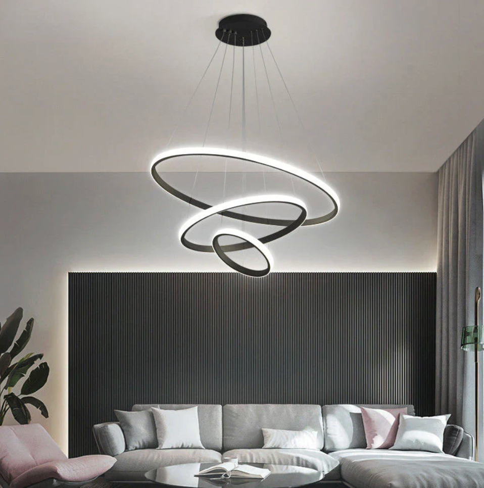 Smart Gold Chandelier for Modern Living