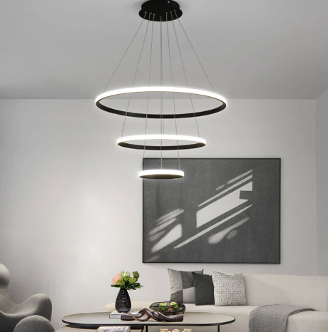 Smart Gold Chandelier for Modern Living