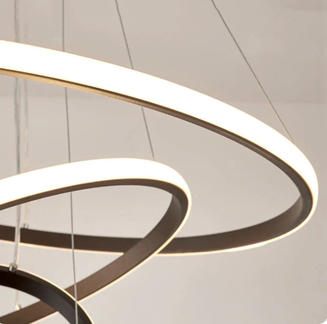 Smart Gold Chandelier for Modern Living