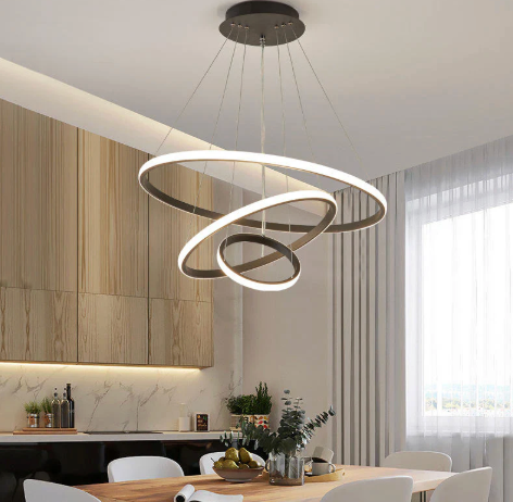 Smart Gold Chandelier for Modern Living
