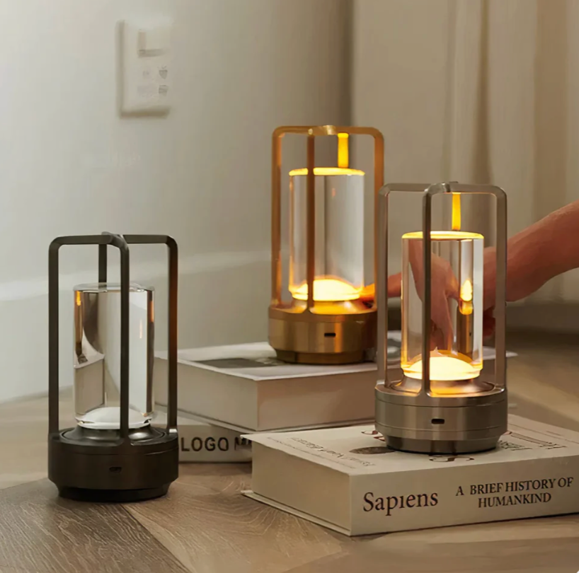 Touch-Sensitive Modern LED Lamp