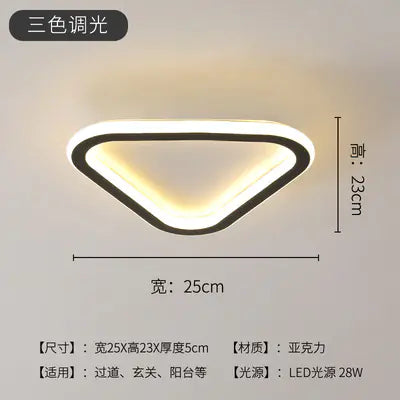 Sleek LED Hallway Ceiling Light
