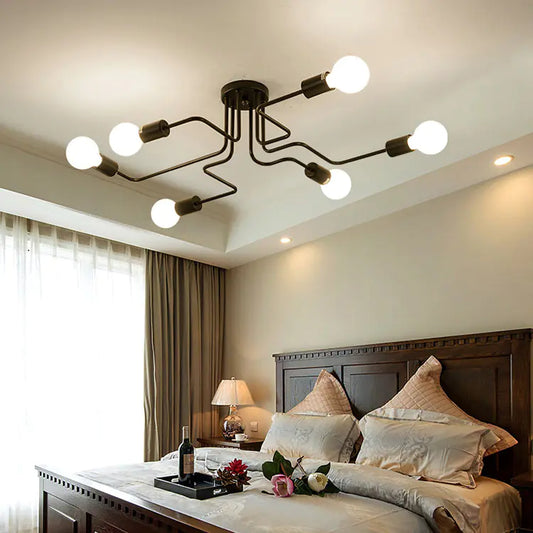 Chic Loft Iron Ceiling Lamp