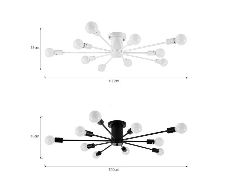 Nordic Chic Kids' LED Ceiling Lamp