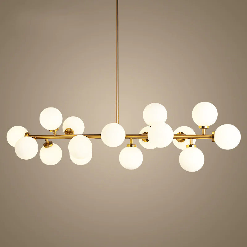 Chic Multi-Sphere Chandelier