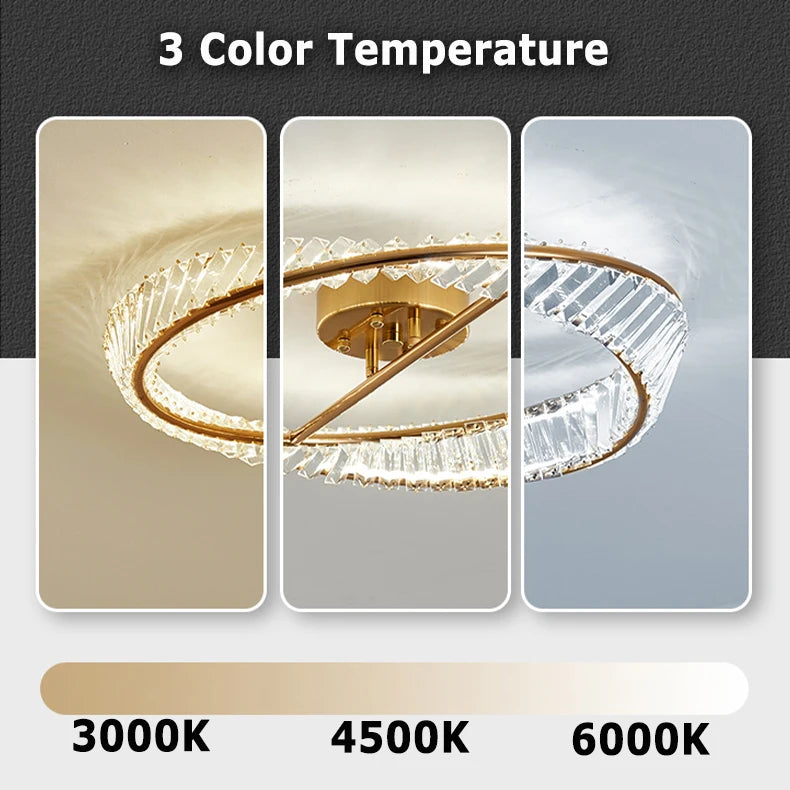 Elegant Italian Crystal Chandelier