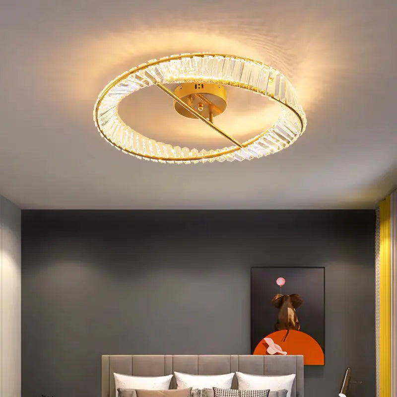 Elegant Italian Crystal Chandelier