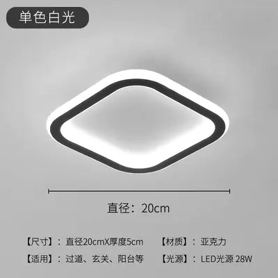 Sleek LED Hallway Ceiling Light