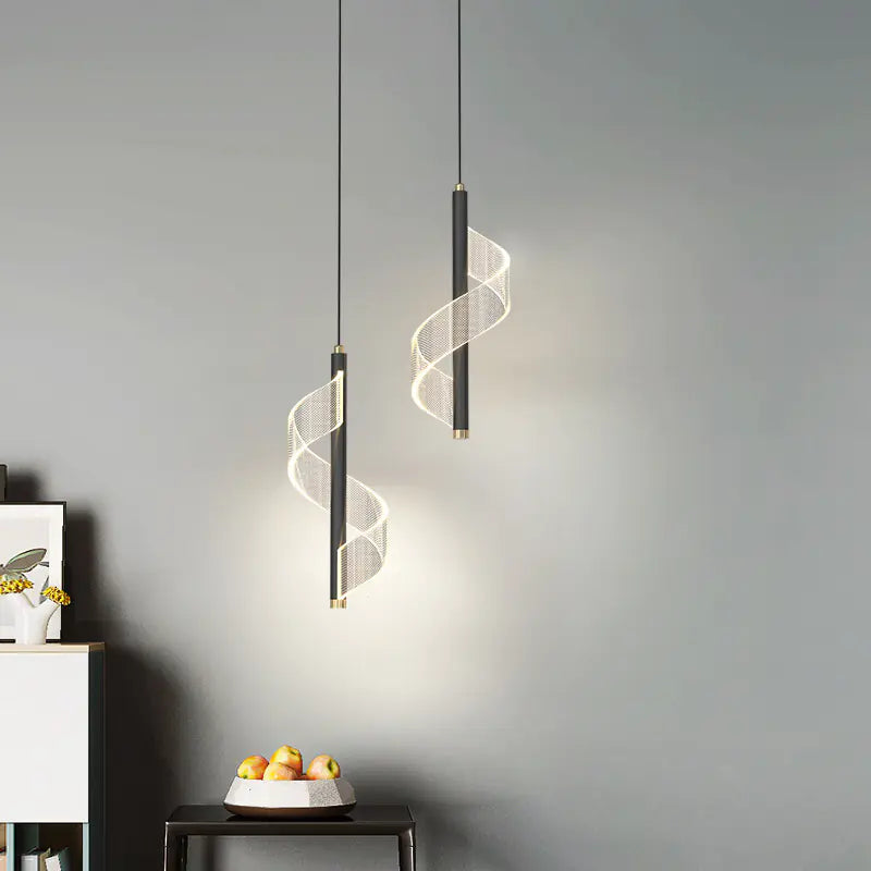 Modern Minimalist Single Pendant Light for Bedroom