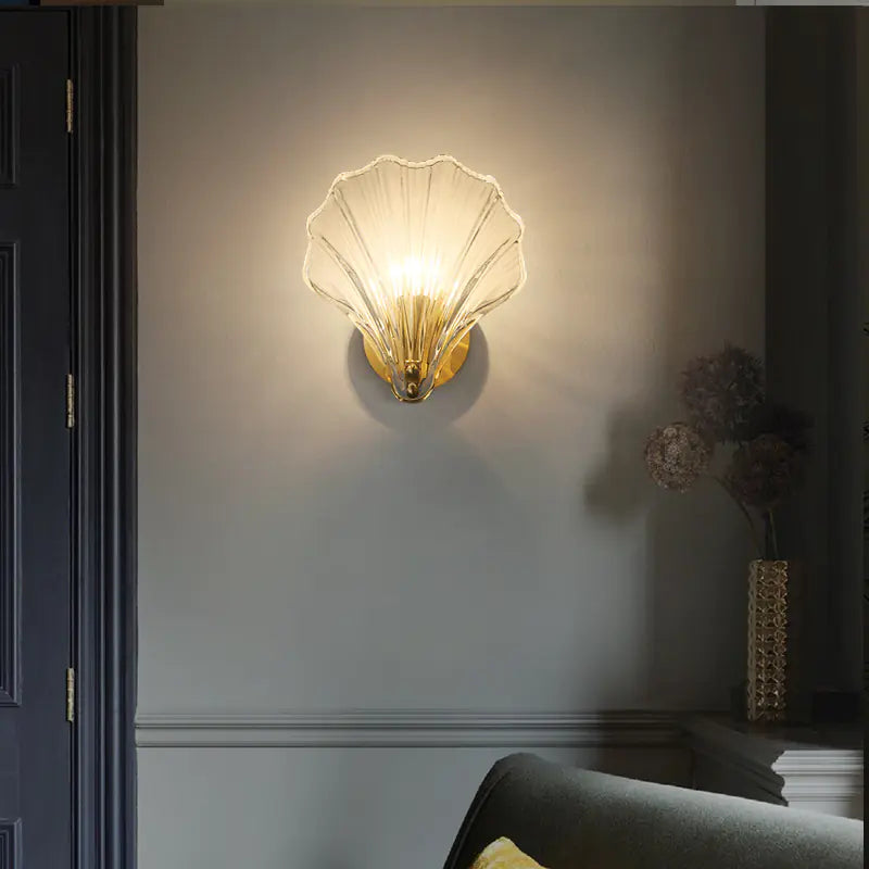Scandinavian Copper LED Wall Sconce