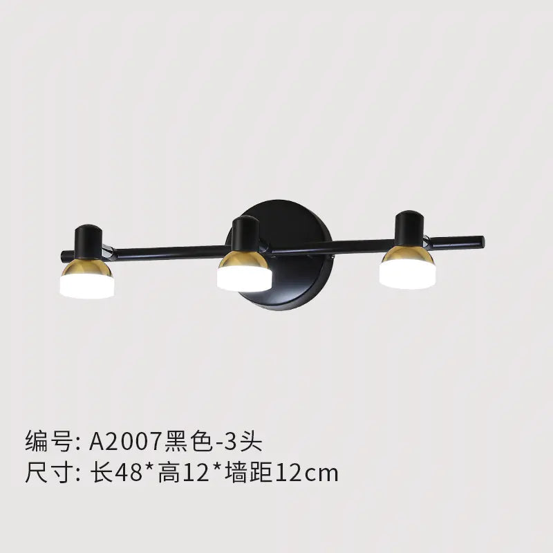 Modern Copper Wall Light for Bathroom Vanity Mirror