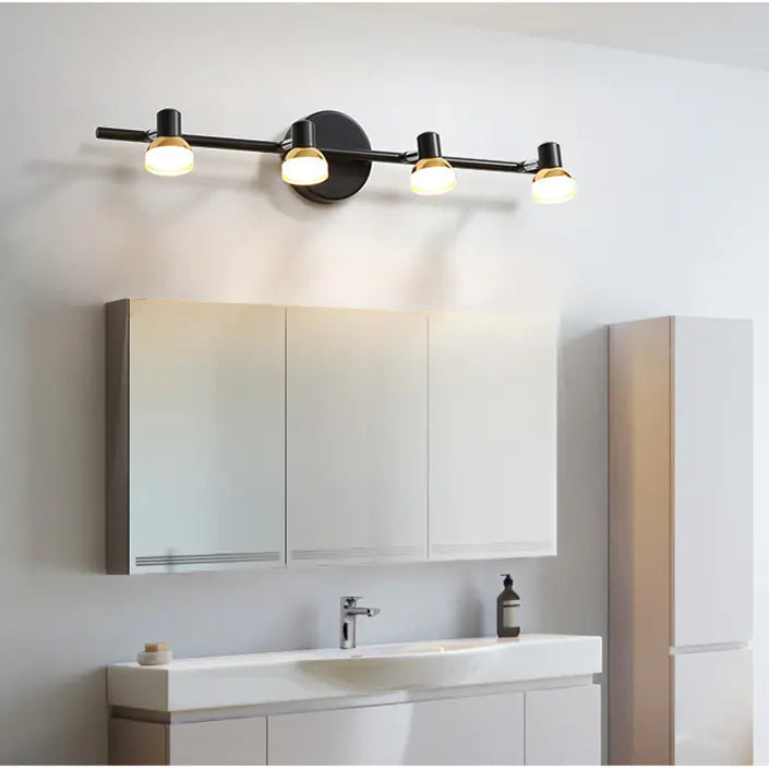Modern Copper Wall Light for Bathroom Vanity Mirror