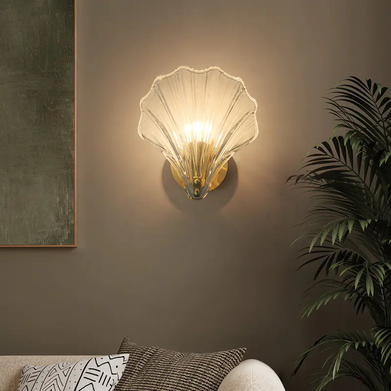 Scandinavian Copper LED Wall Sconce