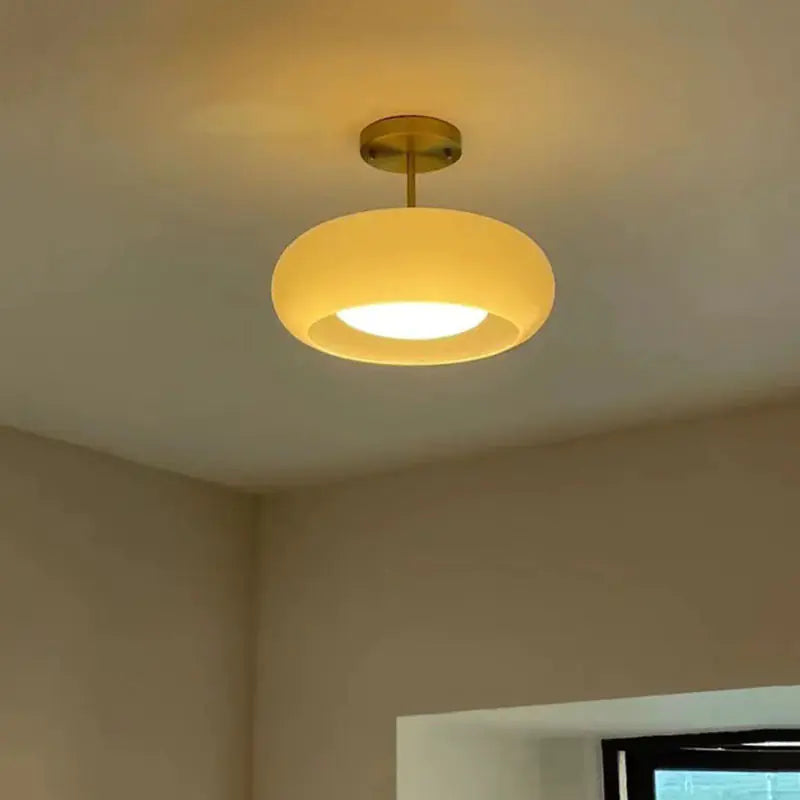 Vintage Nordic Brass Ceiling Lamp