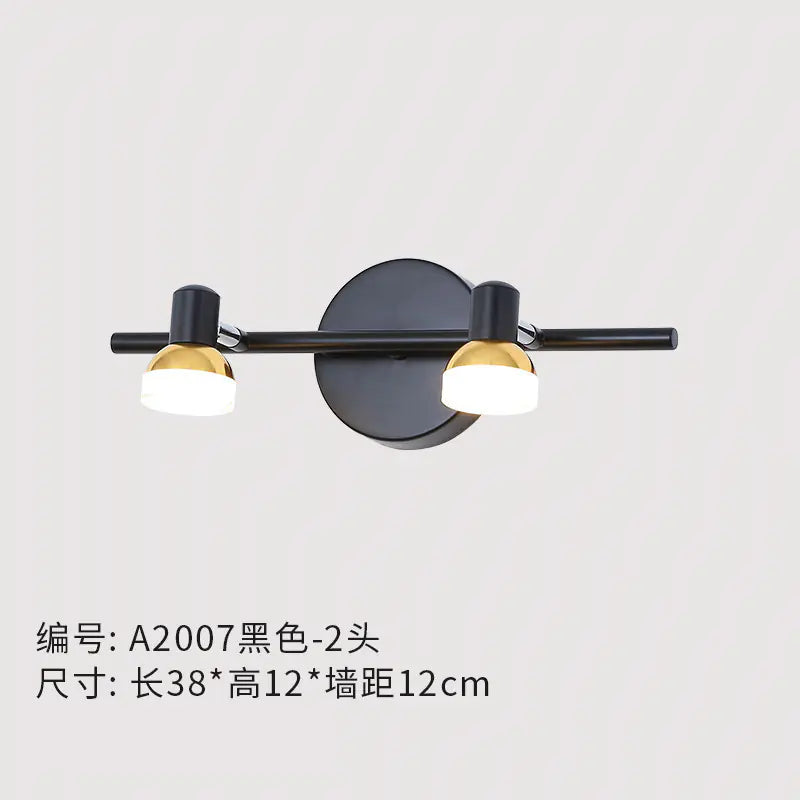 Modern Copper Wall Light for Bathroom Vanity Mirror